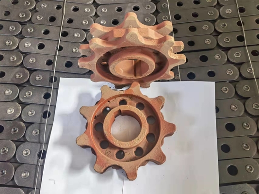 High Tensile Hardened Boiler Sprocket Wheel Chain Grate Drive Sprocket ISO
