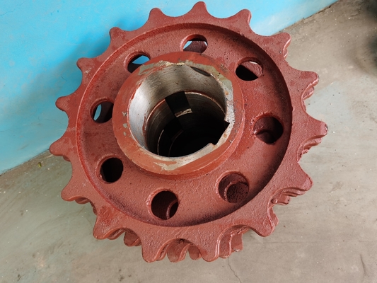 High Tensile Hardened Boiler Sprocket Wheel Chain Grate Drive Sprocket ISO